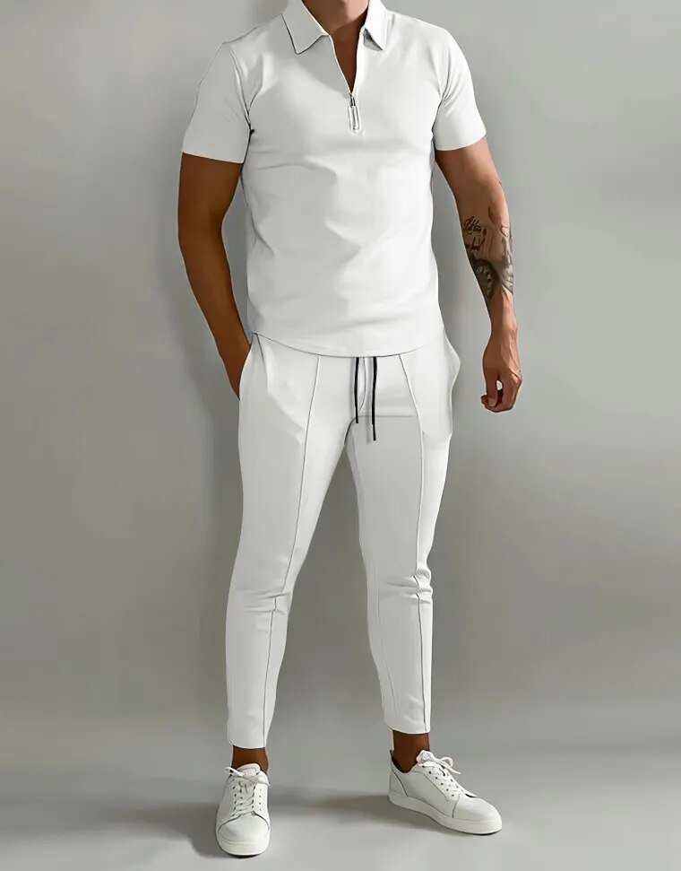 Conjunto masculino verão europeu