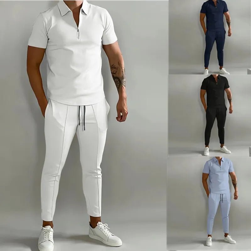 Conjunto masculino verão europeu